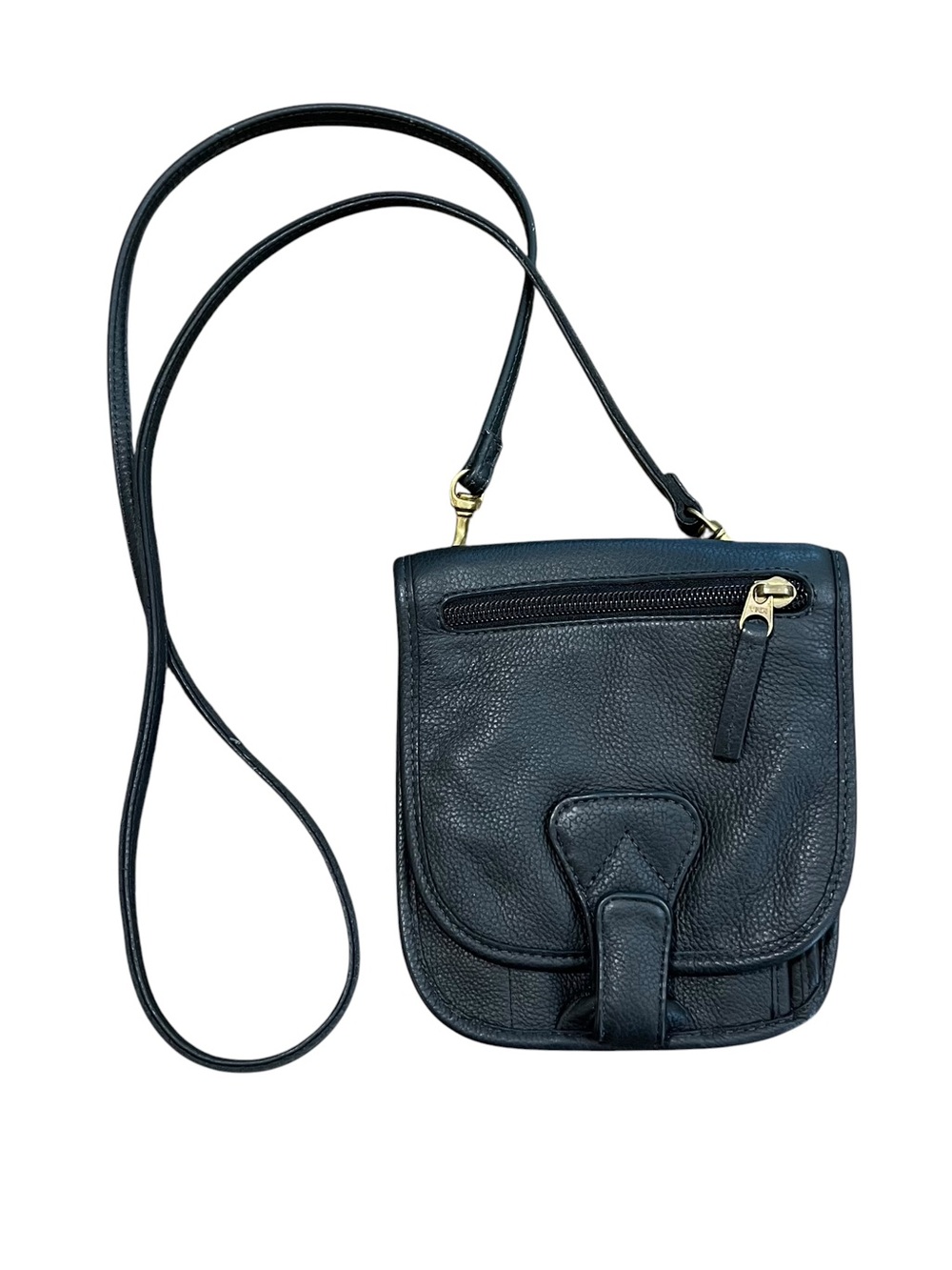 J.P. Ourse & Cie Leather Crossbody Multi Pocket Wallet Outdoors Travel Unisex